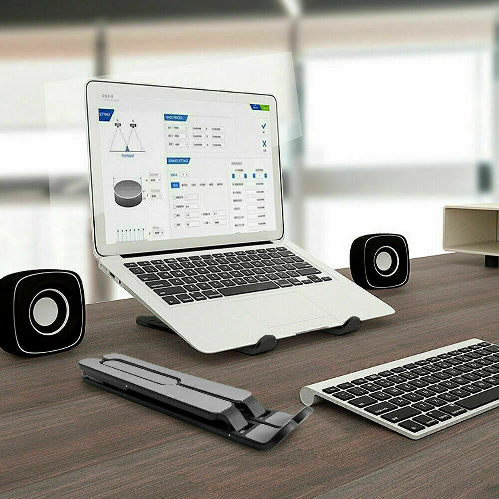 Portable Laptop Stand Adjustable Foldable Notebook Tablet Holder Computer Desk