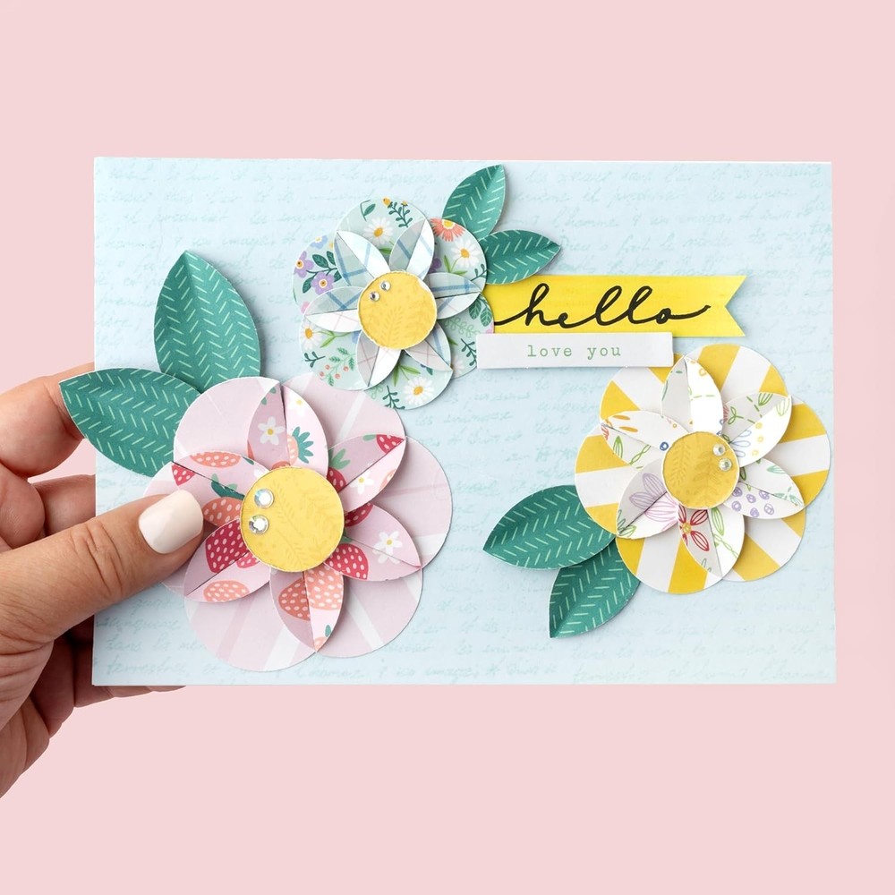Effortless 0.75-Inch Circle Punch with Durable Grip for Scrapbooking Projects