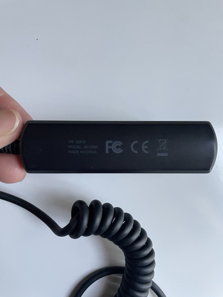 MPOW BH328A Computer PC Headset USB Port Volume Control Cord Dongle