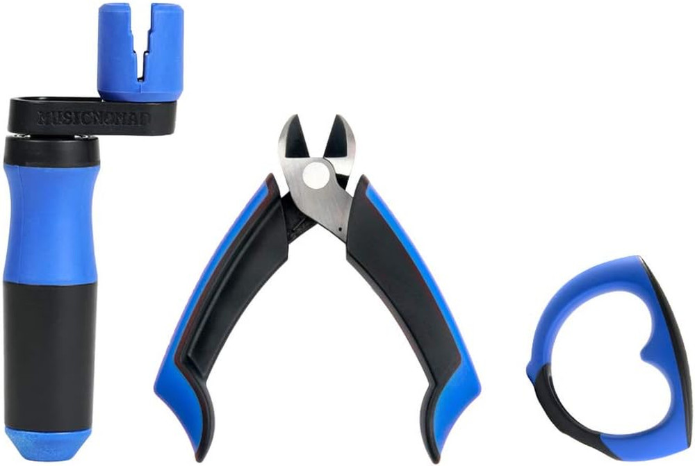 GRIP Winder/Cutter/Puller/10Mm Wrench All in One Premium String Changing Kit for