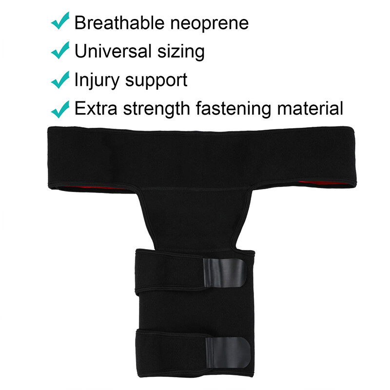 Copper Brace Compression Groin Thigh Sleeve Hip Support Wrap for Sciatic Nerve