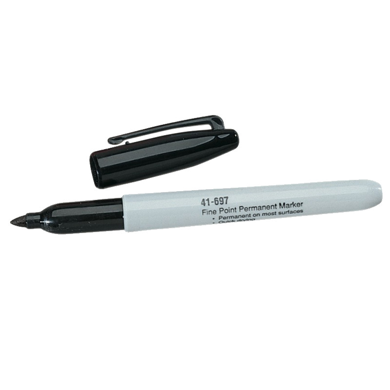 Ideal 41-697 Nylon Marking Pen, Black