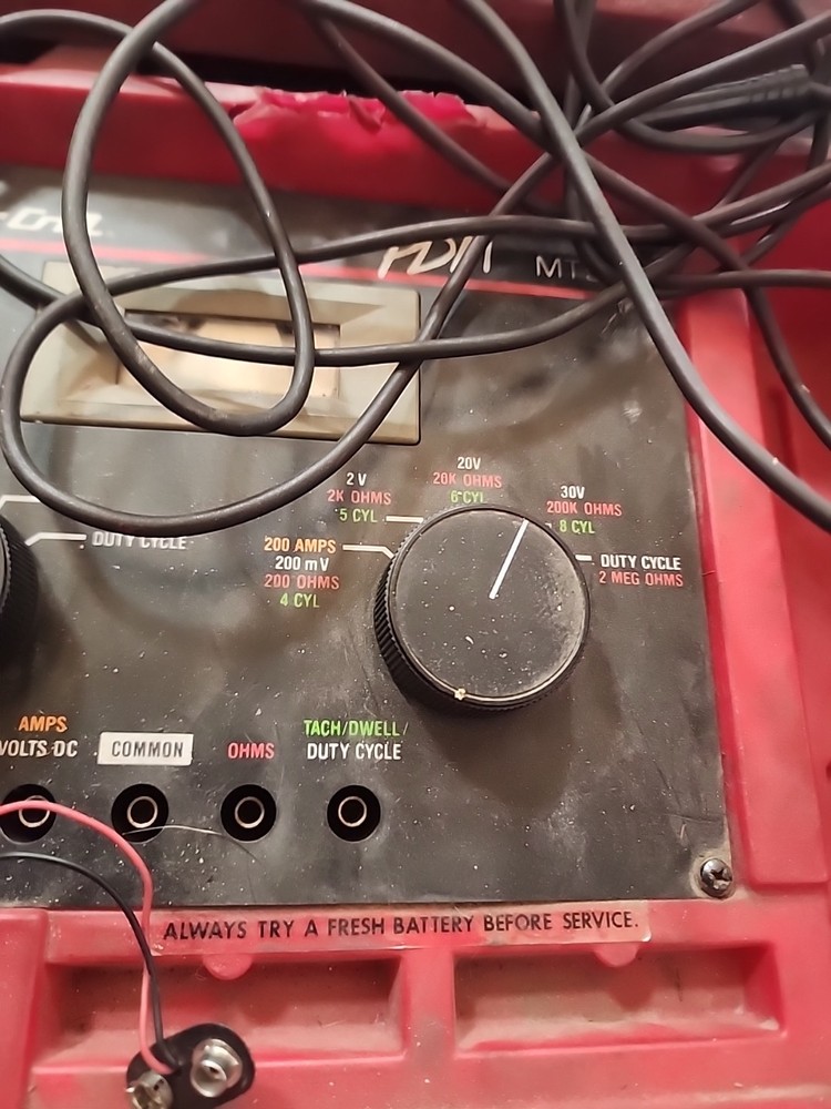 VTG Snap-On PDM MT500 Precision Diagnostics Meter Tach Dwell Engine