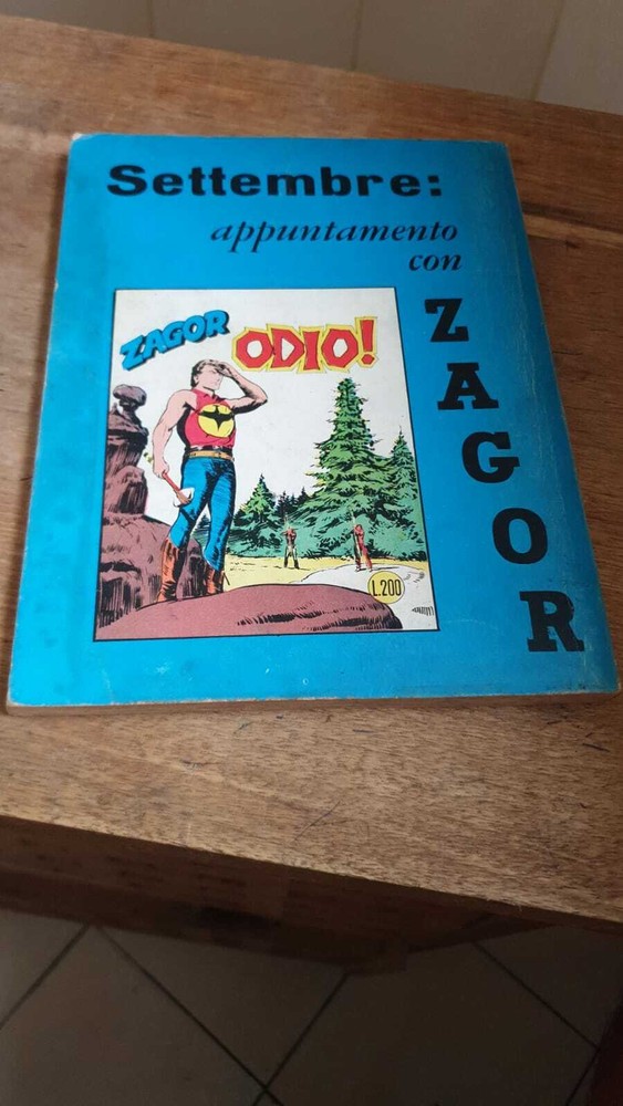 ZAGOR ZENITH ORIGINAL NO. 89 EXCELLENT CONDITION+