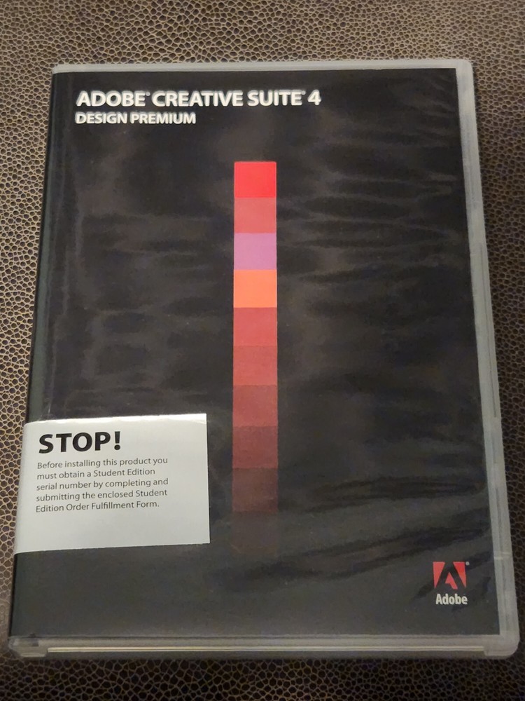 Adobe Creative Suite 4 CS4 Design Premium Windows Full Retai DVD Version *READ*