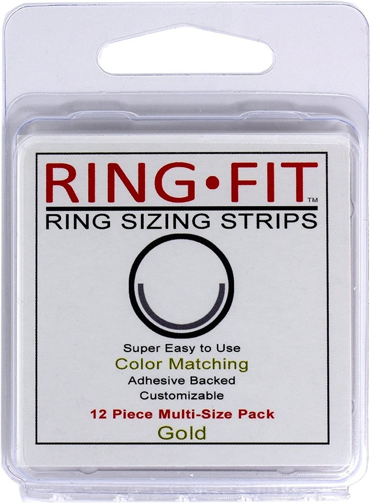 THE ORIGINAL Ring-Fit Sizing Strips by PGC, Inc - Ring Guard / Ring Size Reducer