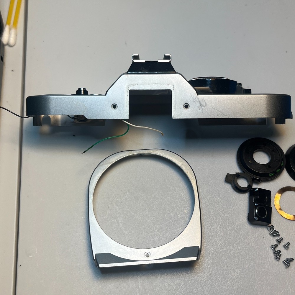Canon AE-1 Program Top Cover & Front Panel Assembly OEM Repair Part