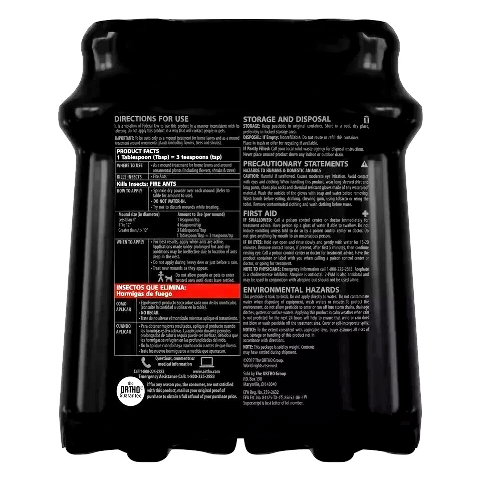 Ortho Orthene Fire Ant Killer1 (Twin Pack)