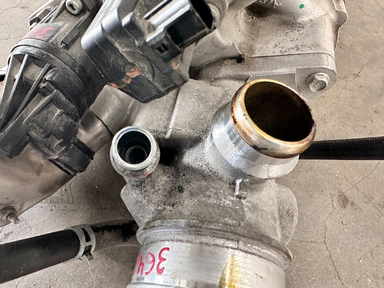 19-25 SUBARU ASCENT TURBOCHARGER EXHAUST MANIFOLD WITH 58K MILES, OEM LOT3648