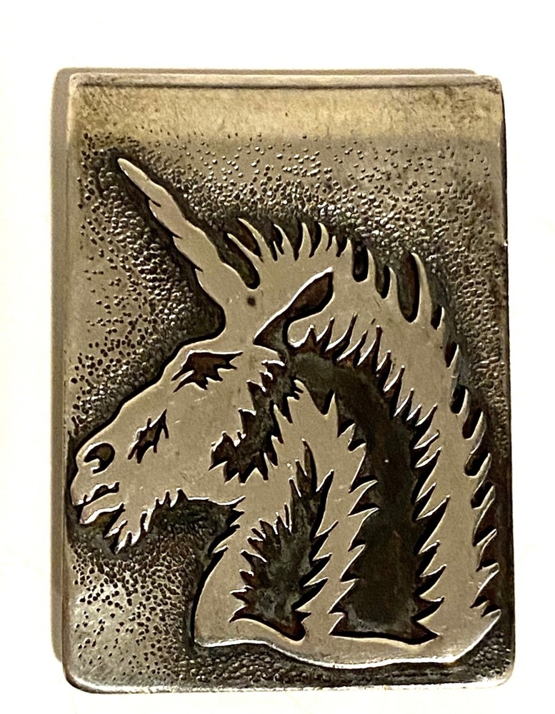 Solid Sterling Silver Rafael Soria Unicorn Money Clip
