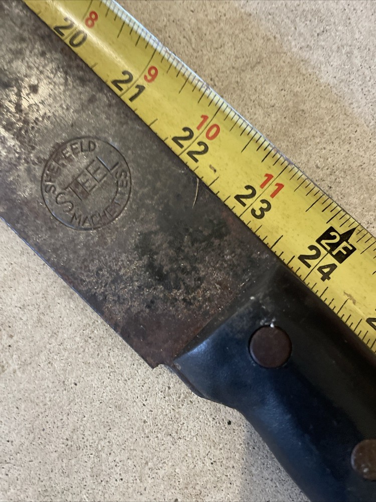 Shefeeeld Vintage Steel Machette 28"