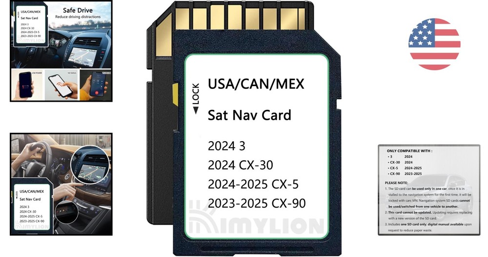 Updated 2025 GPS SD Card for Mazda - Seamless, Reliable Navigation Experience