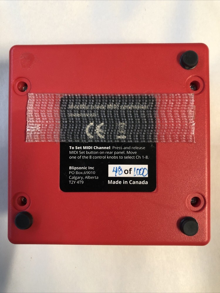 MeeBlip triode Synthesizer Used 48/1000