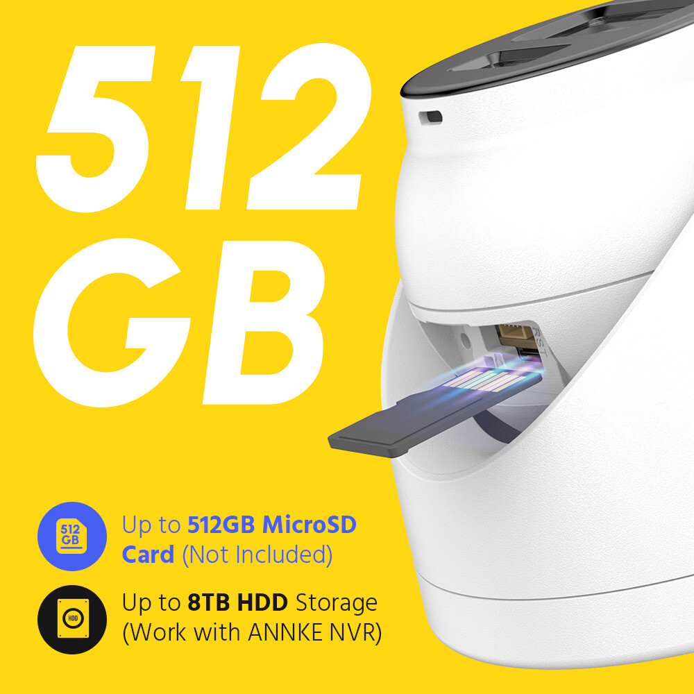 ANNKE 12MP 8CH NVR 4K Audio POE Security Camera System Outdoor Color Night IP67