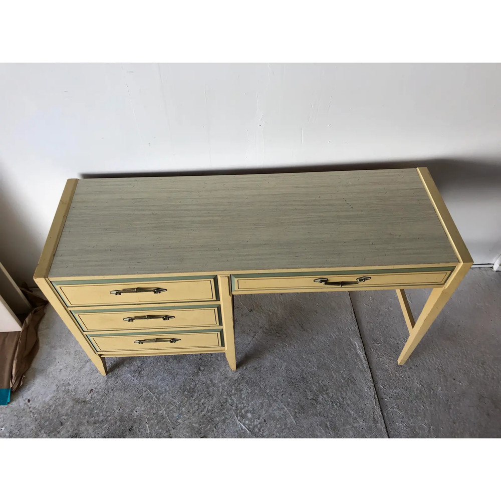 70's Vintage Regency Style Desk