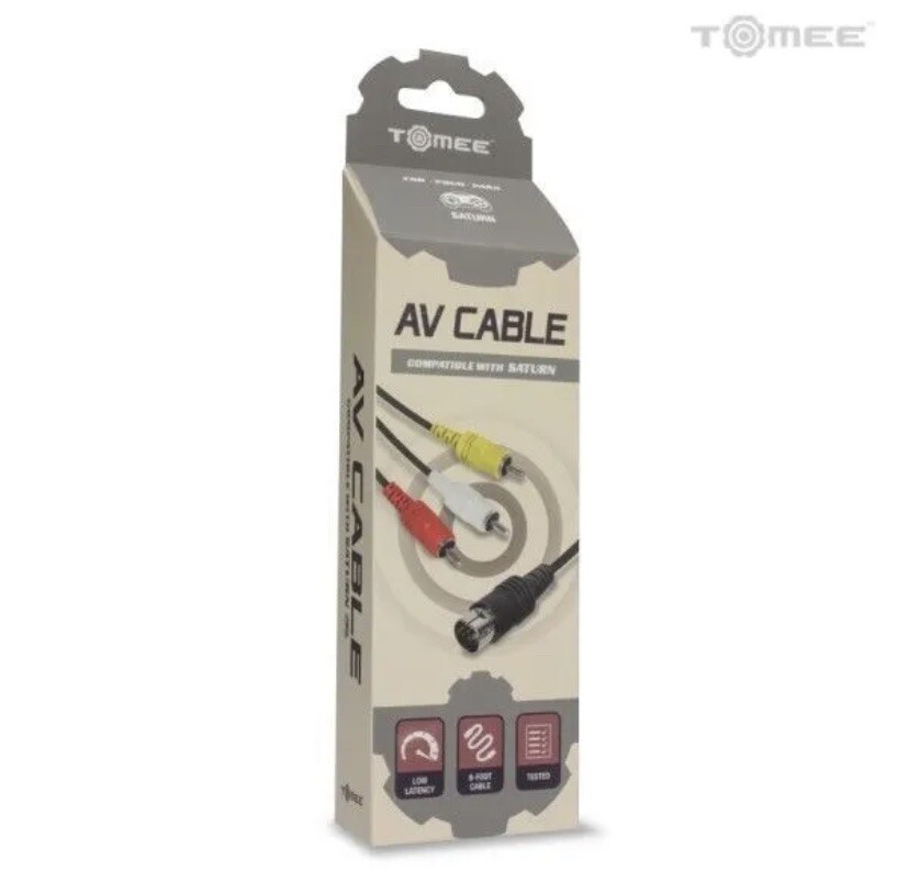 Sega Saturn AV Cable - Tomee
