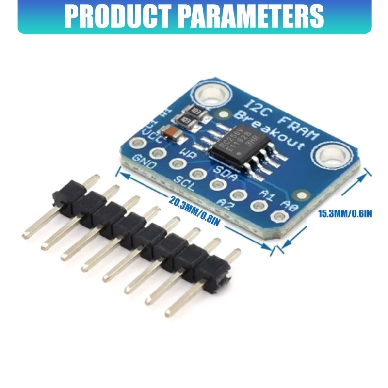 Fast Speed 256Kb FRAM Memory Module MB85RC256V Microcontroller For Sensing