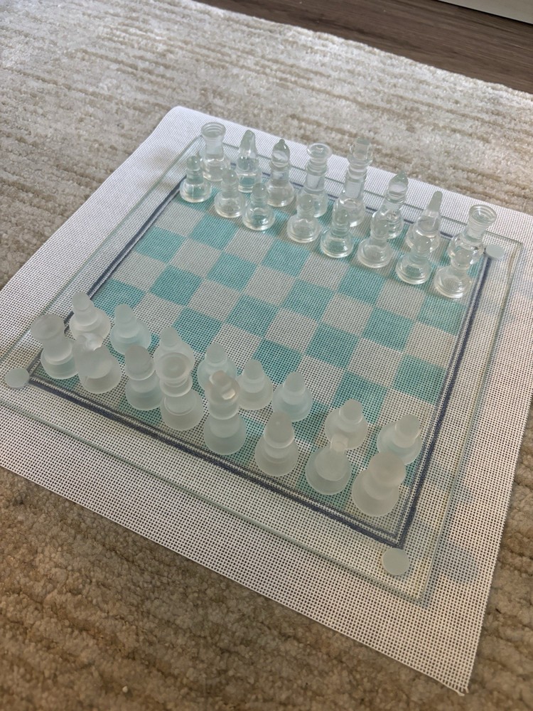 Needlepoint Chess Board Canvas