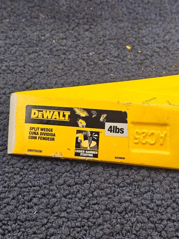 DeWALT DWHT55200 8" SHARP SPLITTING WEDGE 4LB