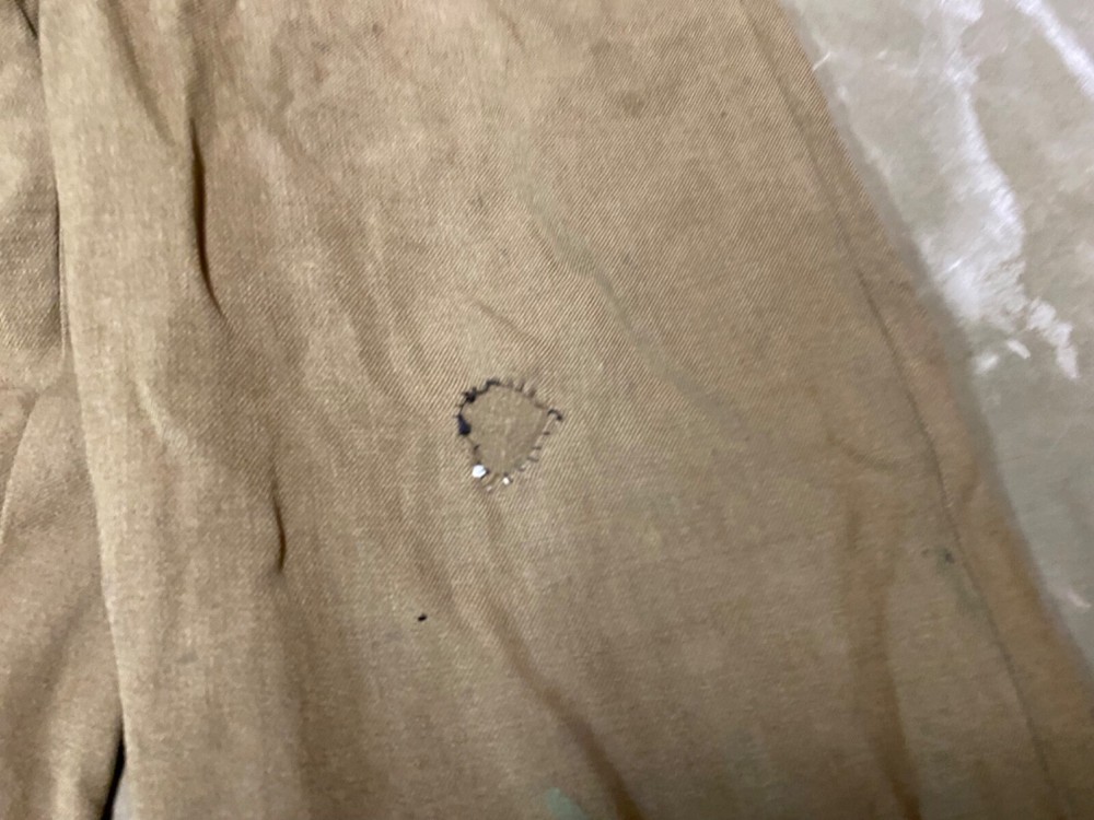 ORIGINAL WWII US ARMY M1938 WOOL COMBAT FIELD TROUSERS- SMALL 31 WAIST