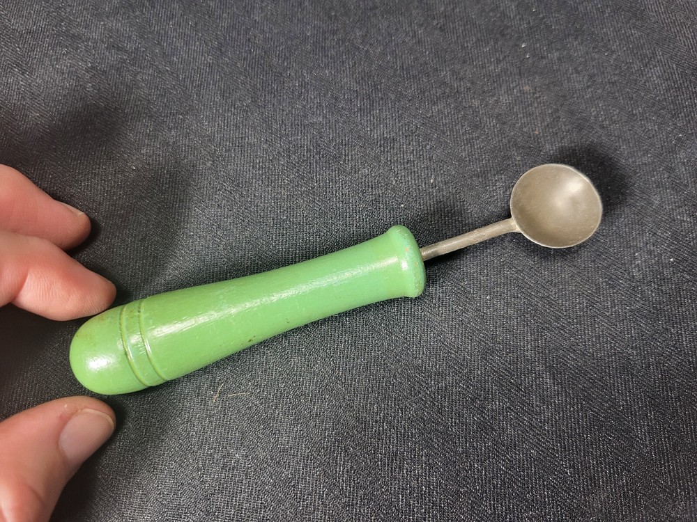 Antique, Green Handled, Melon Baller