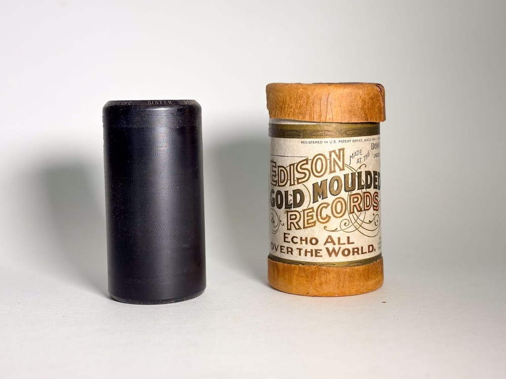 Edison Gold Molded Records Cylinder 9239, Untested, Clean
