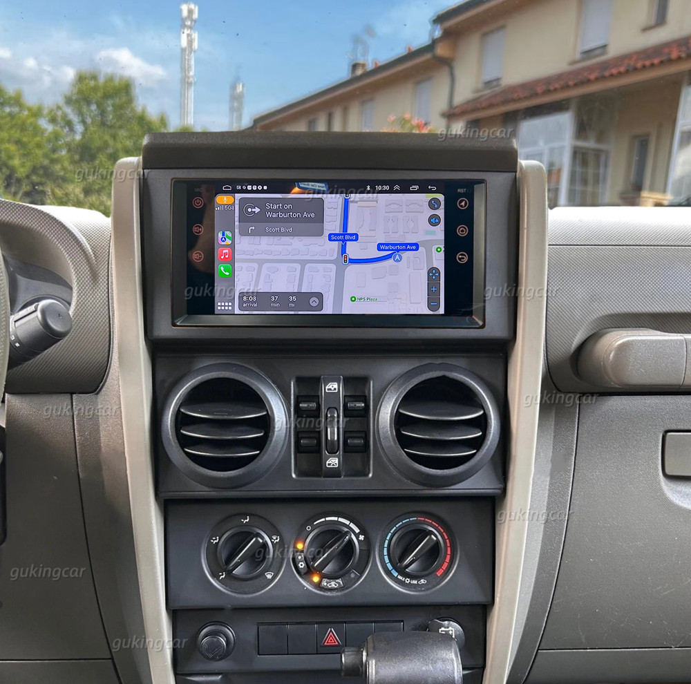 7" Car Radio For 2007-2010 Jeep Wrangler JK Android 13 Carplay GPS Head Unit