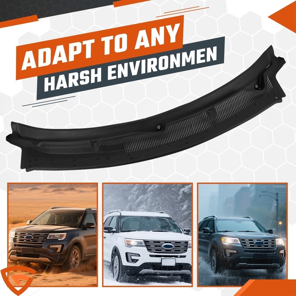 US Windshield Cowl Grille Top Panel For Ford Explorer 2011-2019