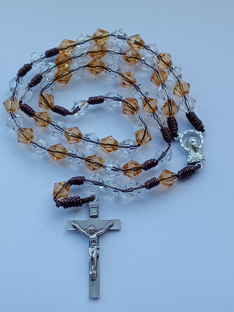 Glass beads Rosary .
