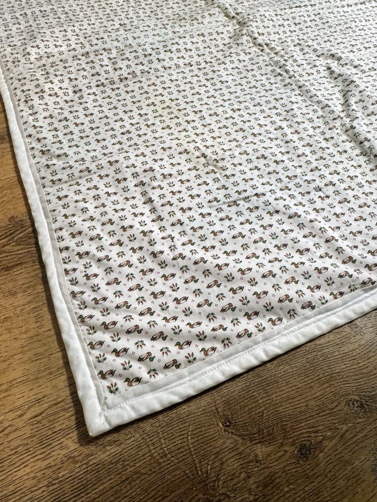 Small Handmade Christmas Quilt