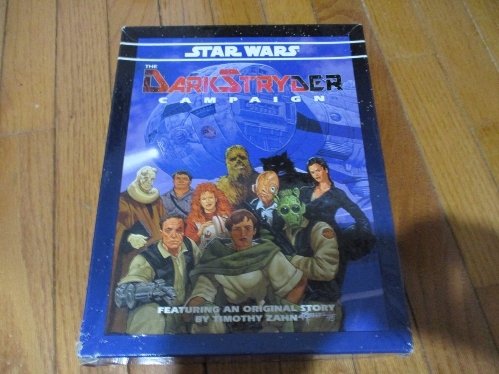 Star Wars RPG Dark Stryder Campaign box set incomplete