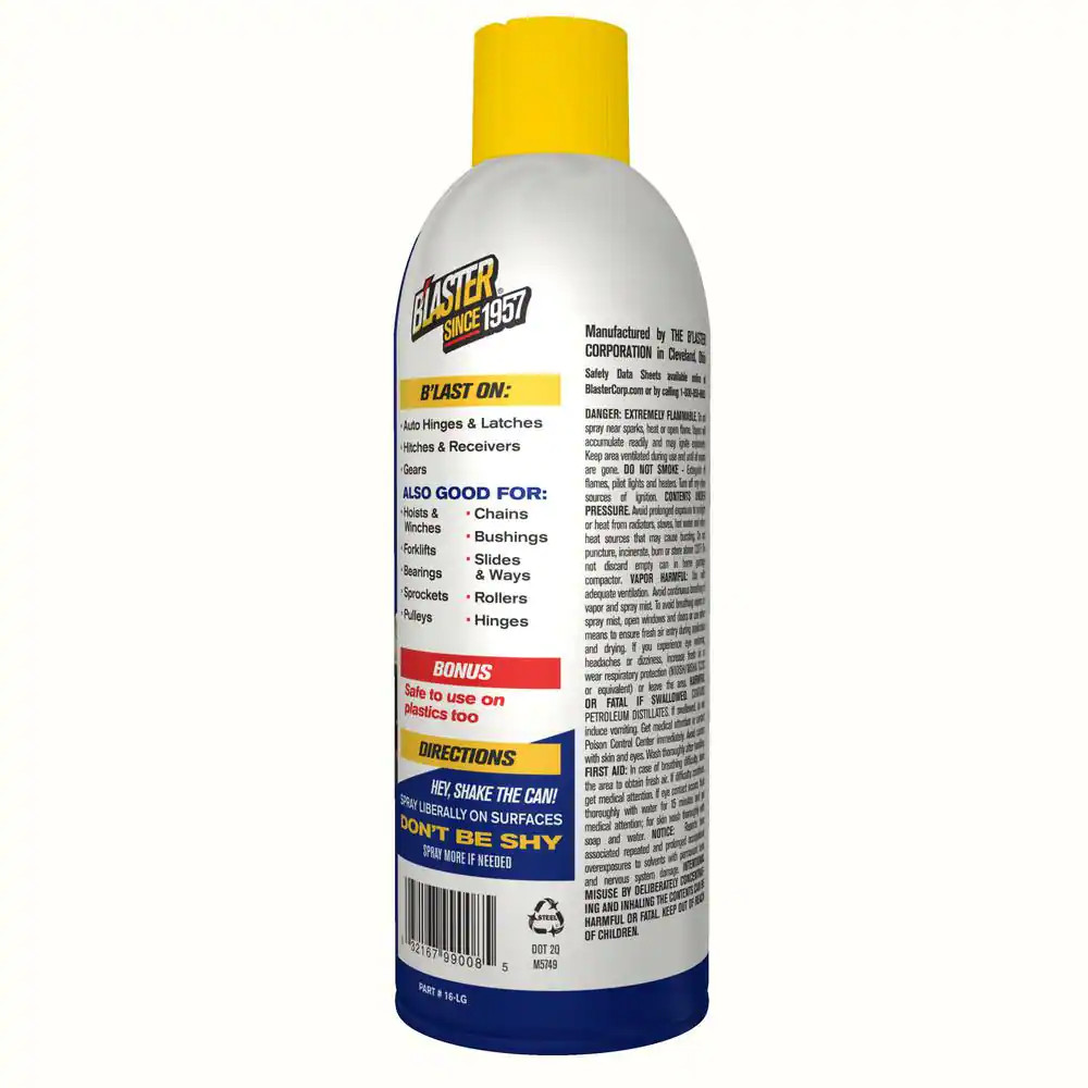 11 Oz. High-Performance White Lithium Grease Spray
