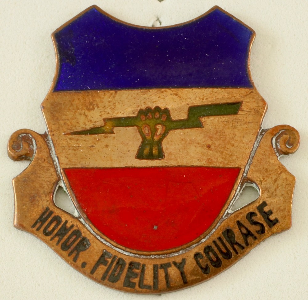 73rd Armor Crest DI/DUI CB Foreign Made (STAMPED)