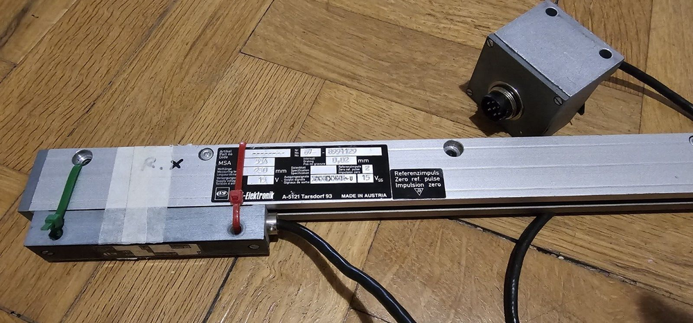 RSF Elektronik A-5121 Tarsdorf 93. Austria. Linear Scale/Linear Encoder.