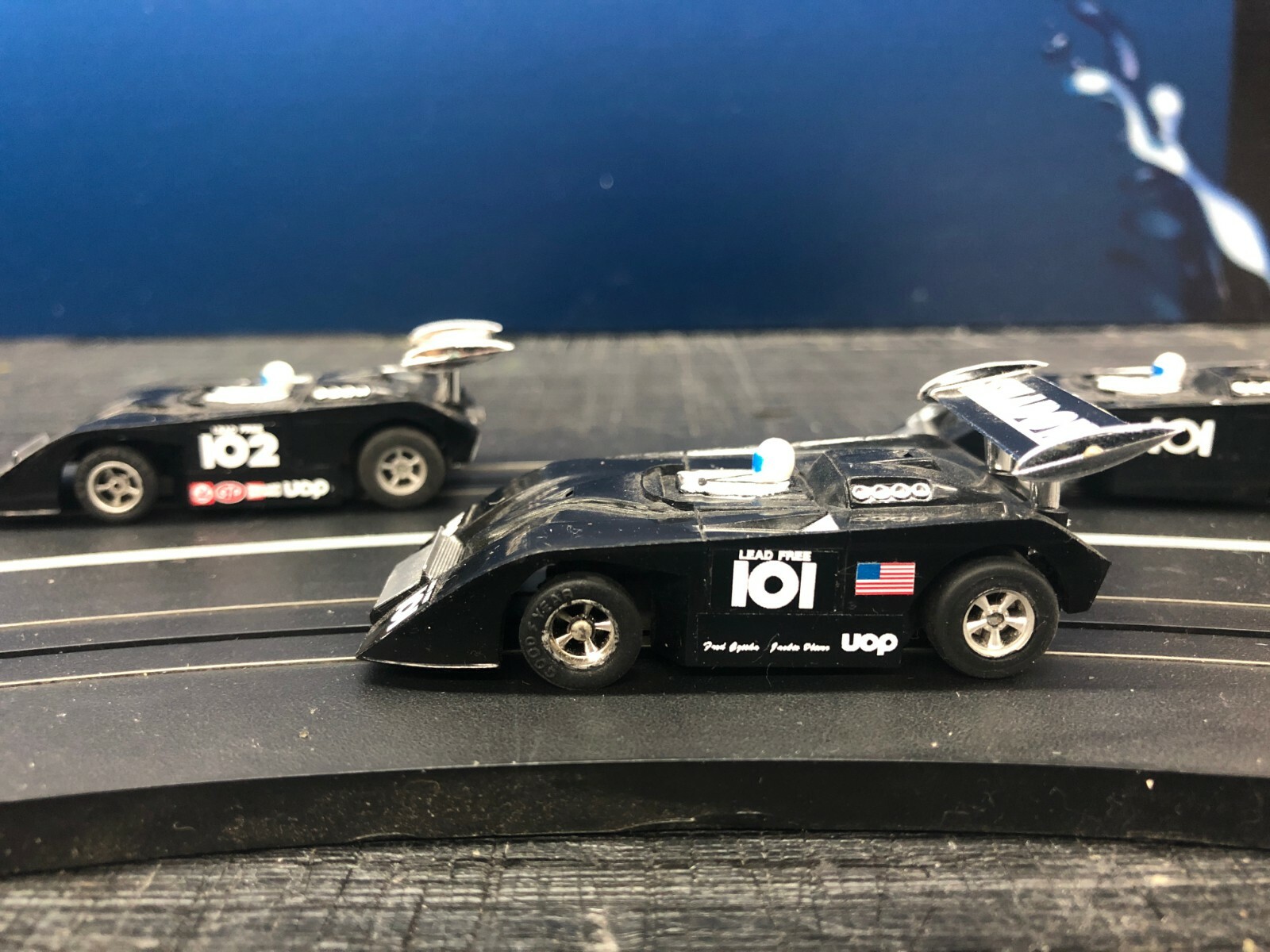 Aurora AFX Decals For Shadow DENNIS LOSHER #101 1971