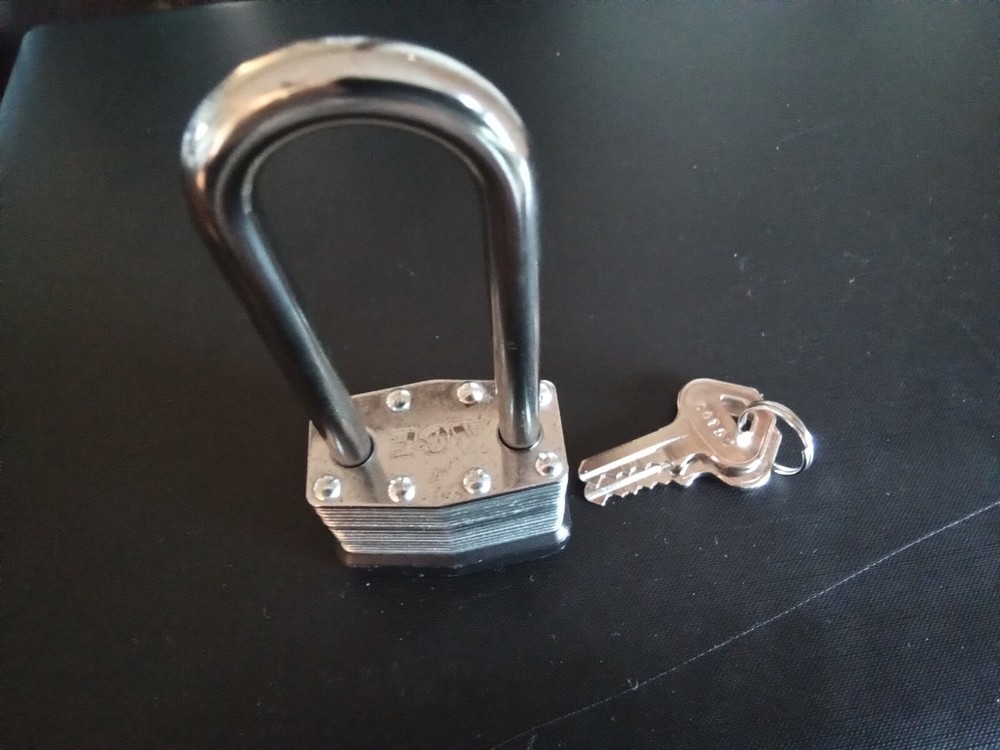 ACE PADLOCK NEVER USED INCLUDES TWO (2) KEYS