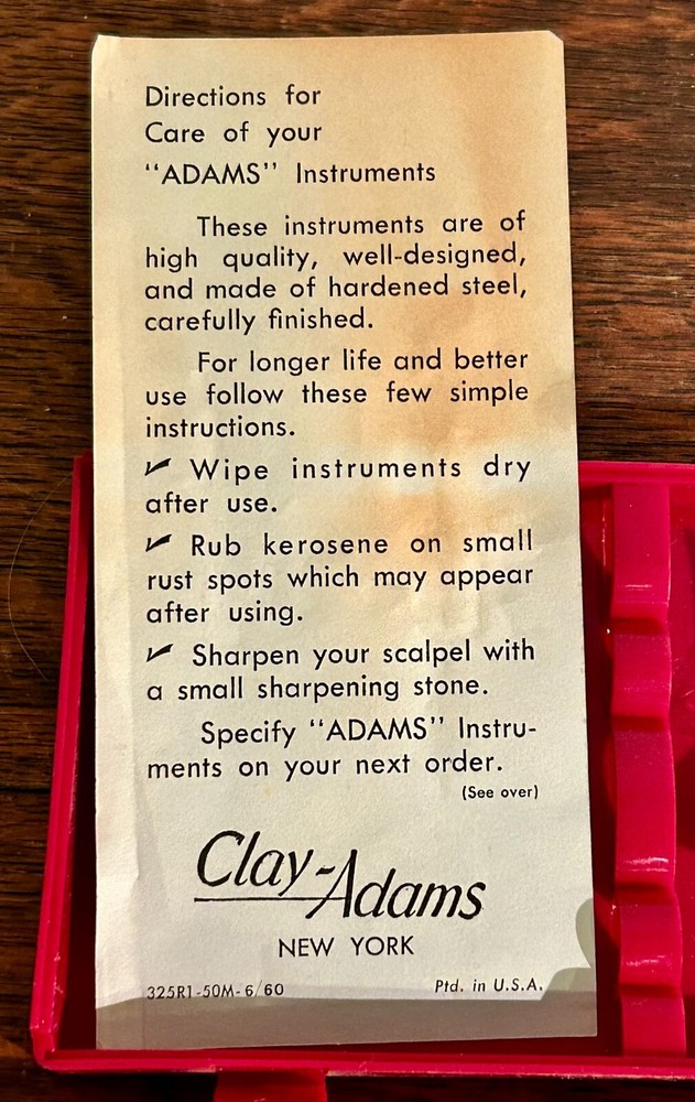 Clay-Adams Dissecting Kit