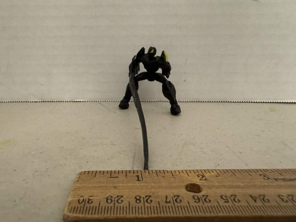 Rare Action Figure Transformers Mini PVC Rubber Tiny Titans Extra Long Sword