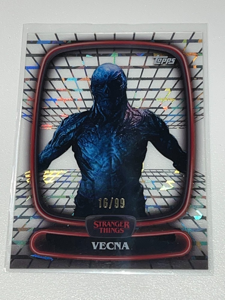 2025 Topps High Tek Stranger Things Hellfire Diffractor /99 *YOU PICK*