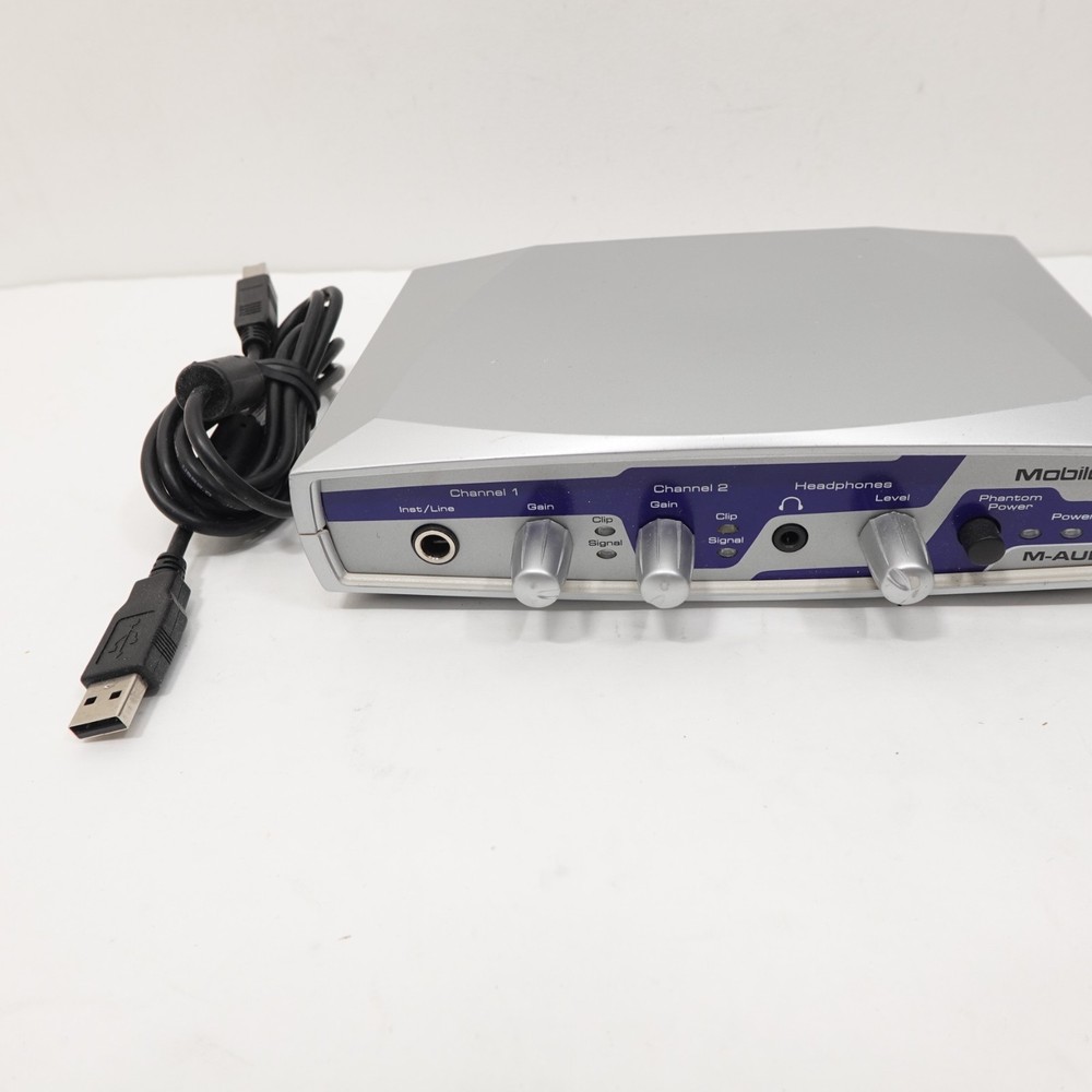 M-Audio MobilePre Mobile Pre USB Preamp Preamplifier Audio Interface 200F V1.03