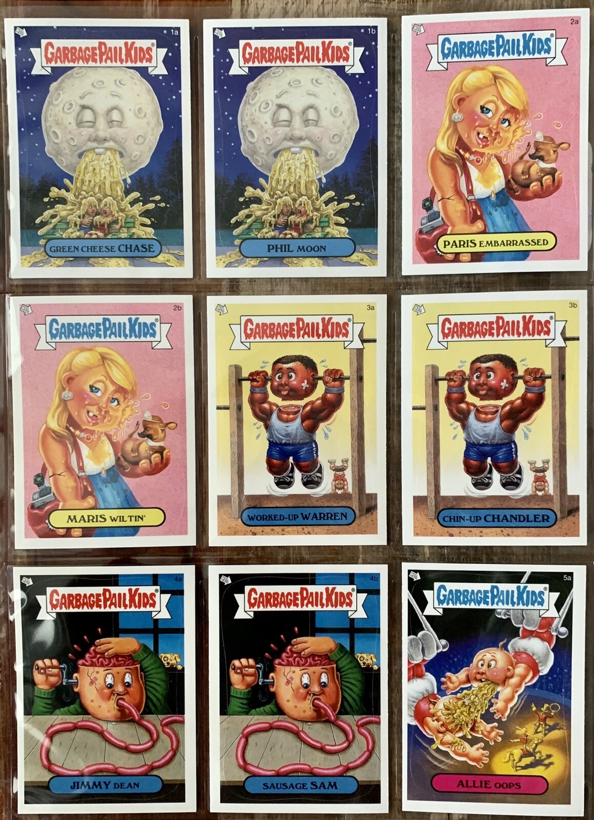 2005 TOPPS GARBAGE PAIL KIDS ANS4 ALL NEW SERIES 4 BASE 80 CARD SET WITH BINDER!
