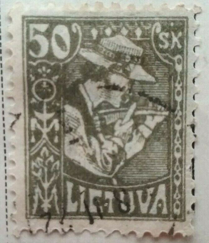 Lithuania 1921, peasant, 50s, used
