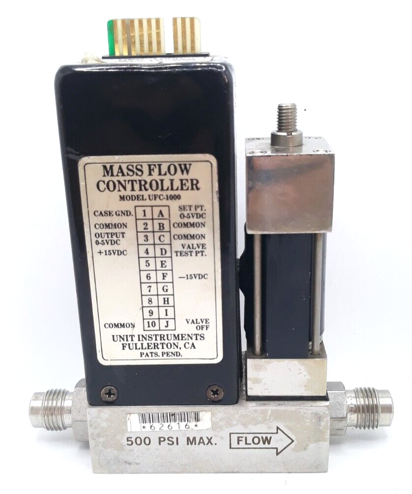 Unit UFC-1000 Mass Flow Controller Range  10 SLM Gas N2 --