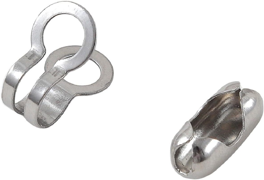 197 Inch Ceiling Fan Pull Chain, Beaded Chains 197 Inch, Silver