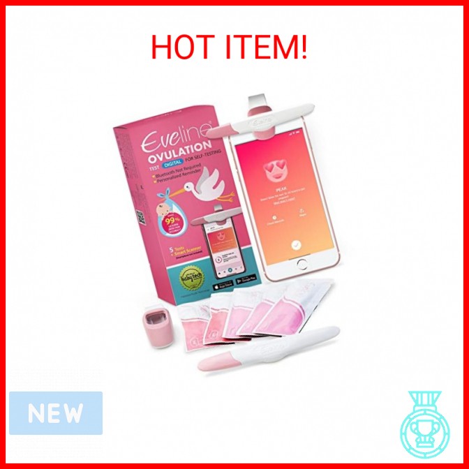 Eveline Digital Ovulation Test Predictor Kit - 5 Easy at Home Ovulation Test Str