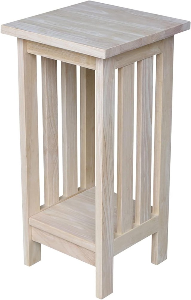 Solid Wood Mission Plant Stand 30