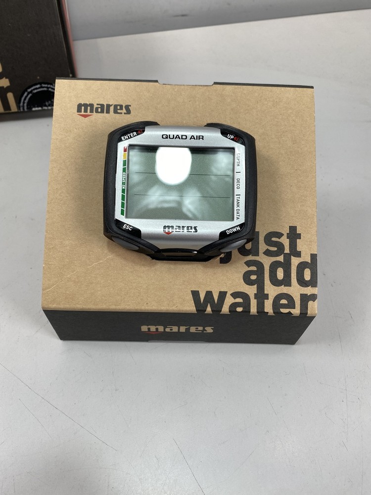 Mares Quad Air Wrist Dive Computer - Black