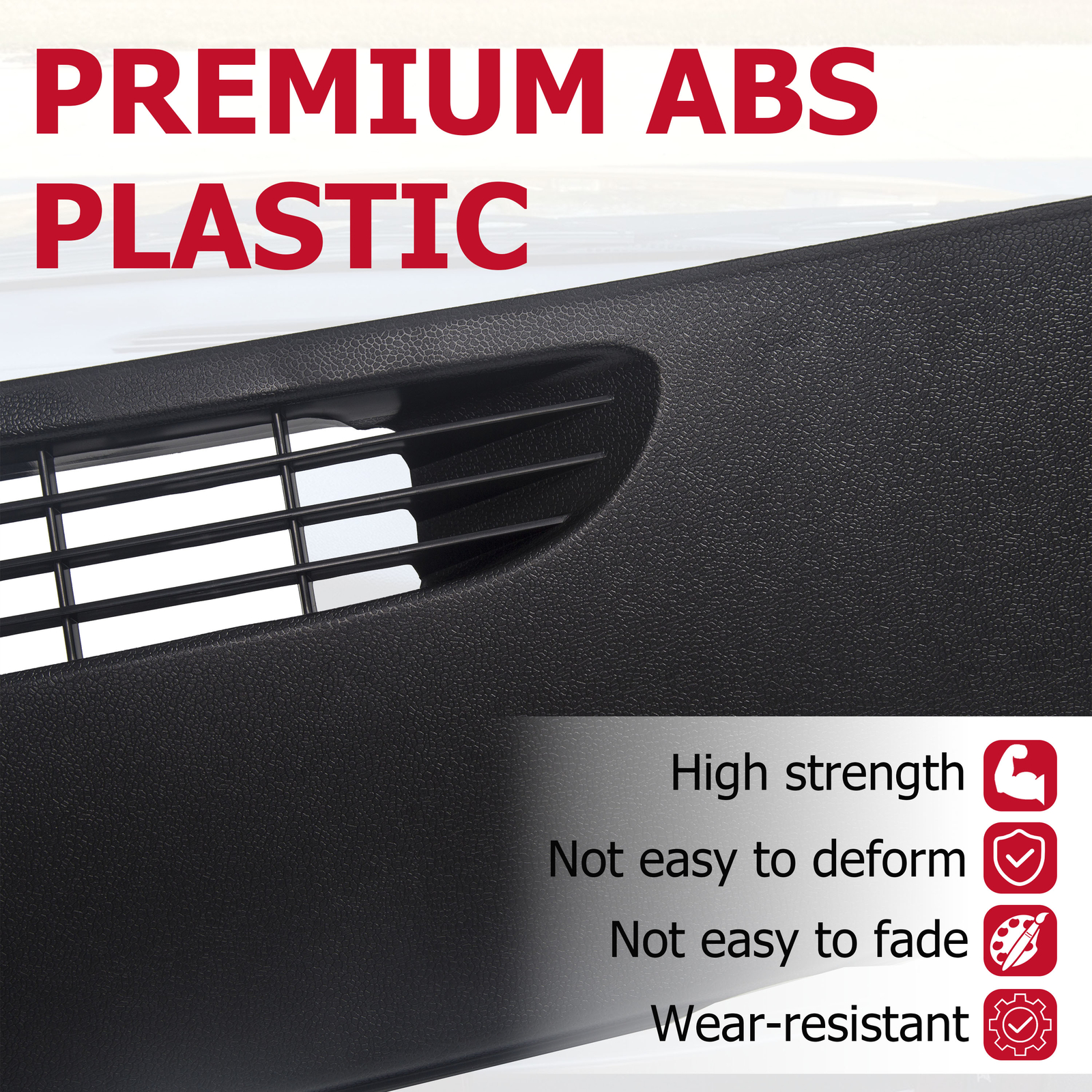 Upper Dash Front Section Trim Panel For 07-13 Chevrolet GMC replace 23224733