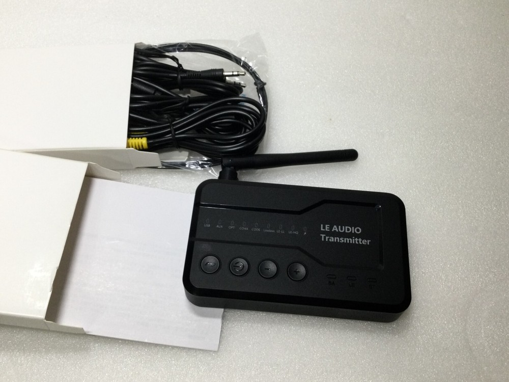 Bluetooth 5.4 Transmitter TV To Wireless Headphones Plug N Play