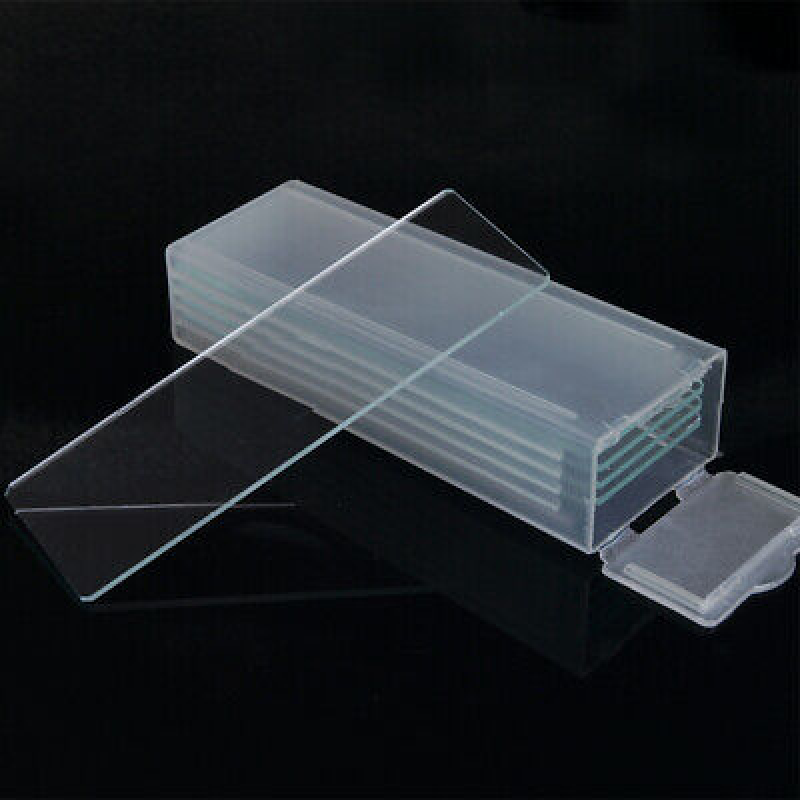 Reusable Laboratorial Double Concave Biological Microscope Blank Glass Slides La